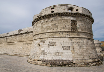 Fototapeta na wymiar Forte Michelangelo, Civitavecchia