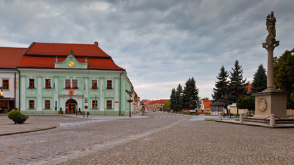 Town hall in the main square of Skalica.