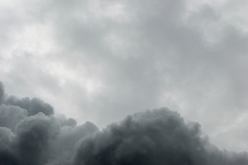 Obraz premium Clouds, rain storm clouds.