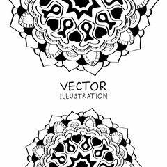 Mandala. Abstract Vector Decoration.