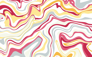 Vector ink marble style texture. Hand drawn marbling effect.