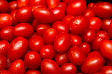 Group of Red Tomato Texture