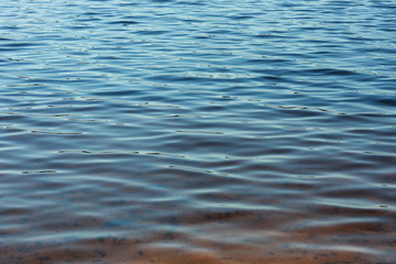 Naklejka premium Фон волн на воде