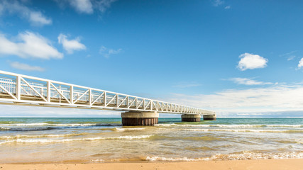 Oscoda Pier, Lake Huron, Oscoda, MI
