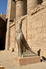 Der Tempel des Horus von Edfu in Ägypten 