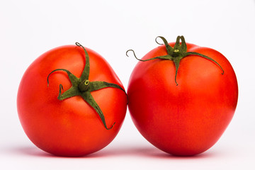 Two tomatos