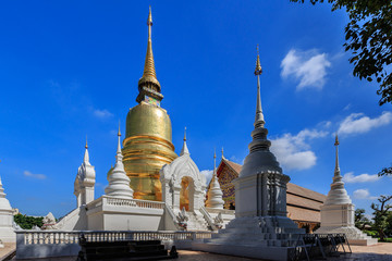 Fototapeta premium Wat Suan Dok, Chiangmai, Thailand