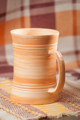 Traditional handcrafted mug