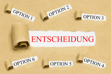 Entscheidung