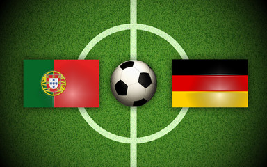 Portugal vs Deutschland Finale, Endspiel