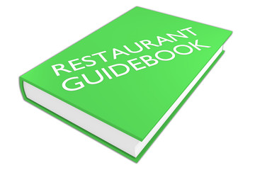 Restaurant Guidebook  - tourism concept