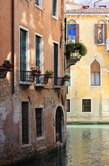 Urban scenic of Venice, Italy