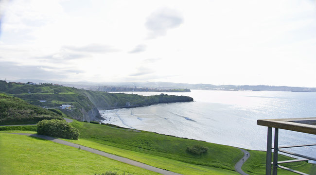Parque de La Providencia en Gij&oacute;n, Asturias, Espa&ntilde;a