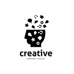 Creative idea logo