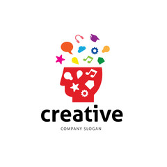 Creative idea logo