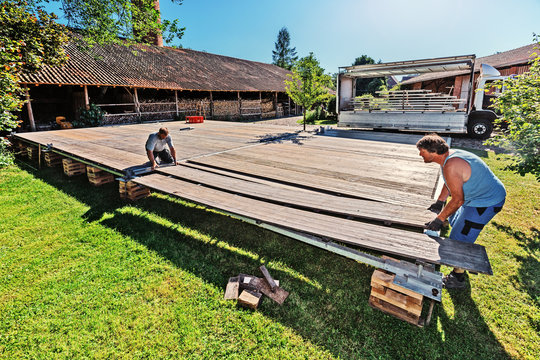 Putting Up the Big Tent