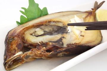 ホッケ　干物　焼き魚