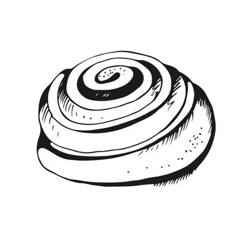 9+ Hundred Cinnamon Roll Doodle Royalty-Free Images, Stock Photos &  Pictures