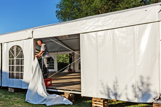 Putting Up the Big Tent