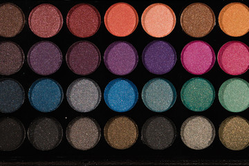 Multi-color eye shadows