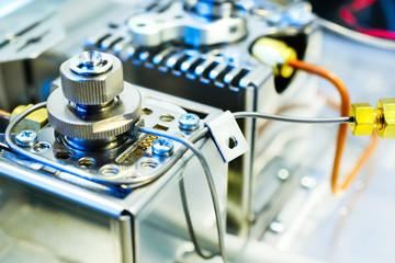 Sensor gas chromatograph. Laboratory chemical equipment.