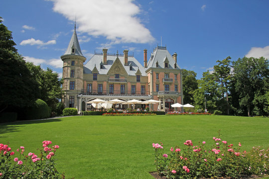 schloss schadau, thun, schweiz