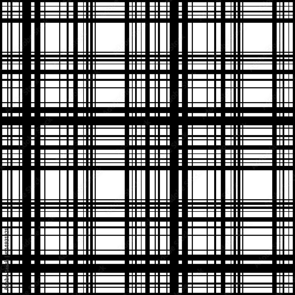 Leinwandbilder grid, mesh of intersecting lines. abstract monochrome background