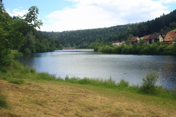 Nagoldtalsperre bei der Erzgrube