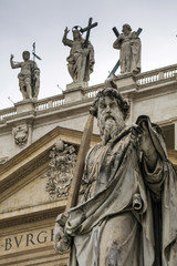 Fototapeta na wymiar Città del Vaticano - Piazza San Pietro