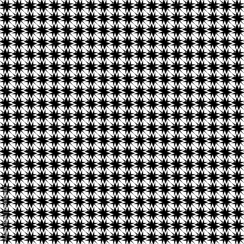 Aufkleber seamless pattern with distorted shapes. repeatable backdrop
