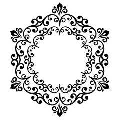 Oriental Abstract Vector Pattern