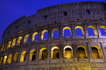 Naklejka premium Roma: il Colosseo