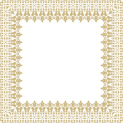 Floral Vector Fine Frame