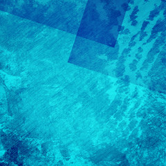 Grunge blue background with space for text