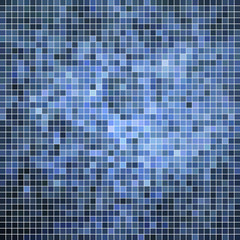 abstract vector square pixel mosaic background
