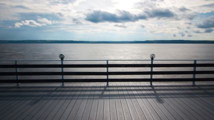 Line and water minimalism