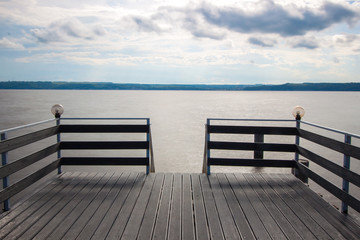 Line and water minimalism