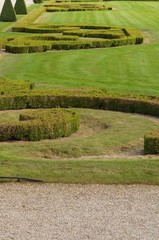 French formal garden (jardin a la francaise)