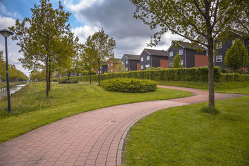 Park in Leek Groningen Netherlands