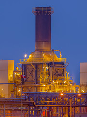 Chemical reactor on a plant