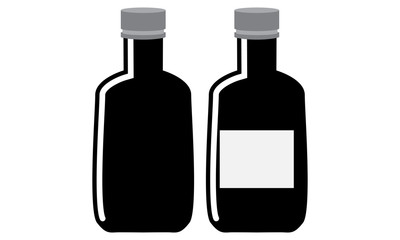 Bottle vector design