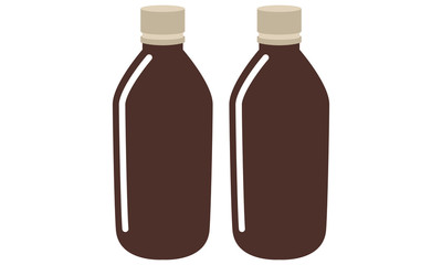 Bottle vector design