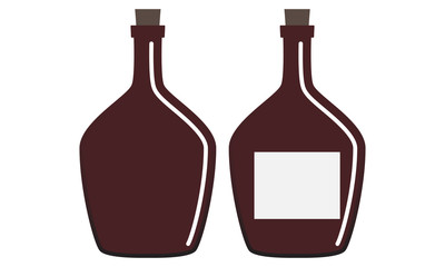 Bottle vector design