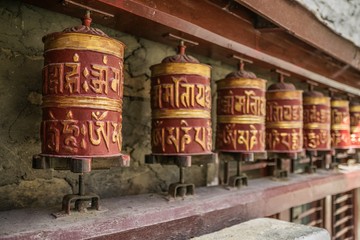 Buddhists Symbols in Nepal, Annapurna Trail