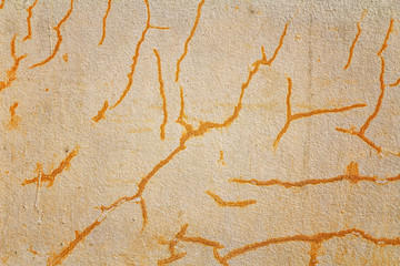 Texture of old and dirty cement wall with rust