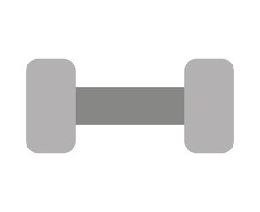 dumbbell isolated icon design