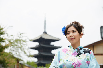 浴衣の女性