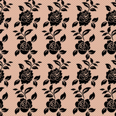 Floral lace pattern