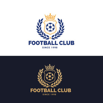Football club logo,soccer logo,sport club brand identity