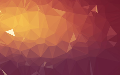 Abstract low poly background, geometry triangle